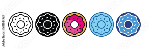 Donut   Icon Element For Design