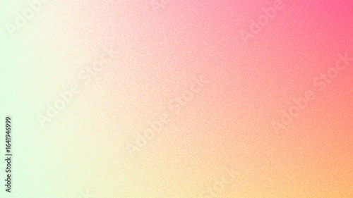 Photos Vibrant rainbow, orange blue teal white psychedelic grainy gradient color flow wave on black background, music cover dance party poster design