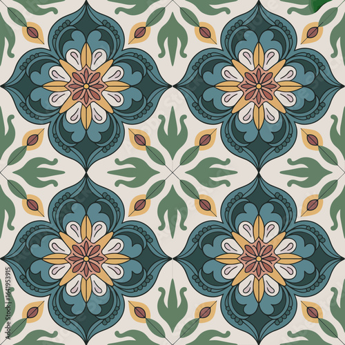 vector illustration hires Collection of High-Resolution Abstract  Seamless ornament Patterns with Diverse Designs and Textures 
