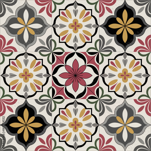 vector illustration hires Collection of High-Resolution Abstract  Seamless ornament Patterns with Diverse Designs and Textures 
