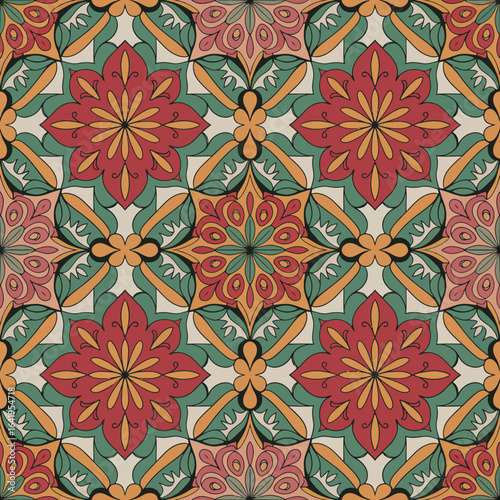 vector illustration hires Collection of High-Resolution Abstract  Seamless ornament Patterns with Diverse Designs and Textures 
