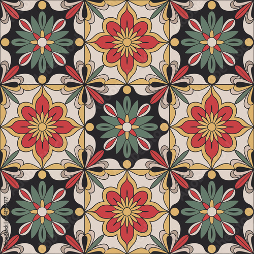 vector illustration hires Collection of High-Resolution Abstract  Seamless ornament Patterns with Diverse Designs and Textures 
