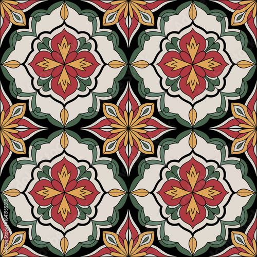 vector illustration hires Collection of High-Resolution Abstract  Seamless ornament Patterns with Diverse Designs and Textures 
