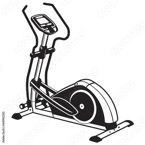 fitness equipment vector illustration