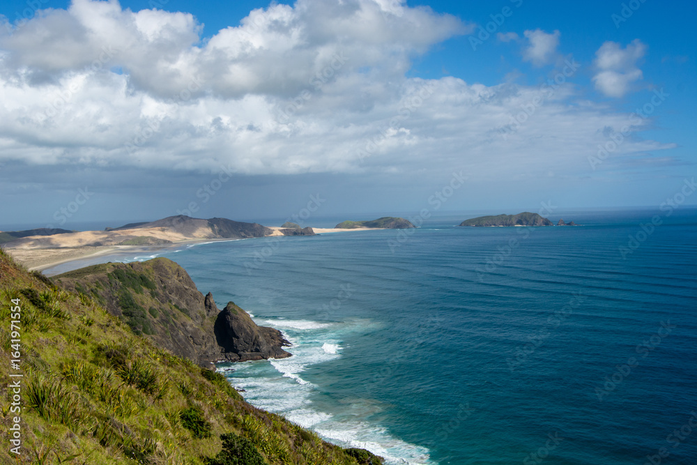 Scenic Coastal View with Cliffs and Ocean Scenic Coastal View with Cliffs and Ocean