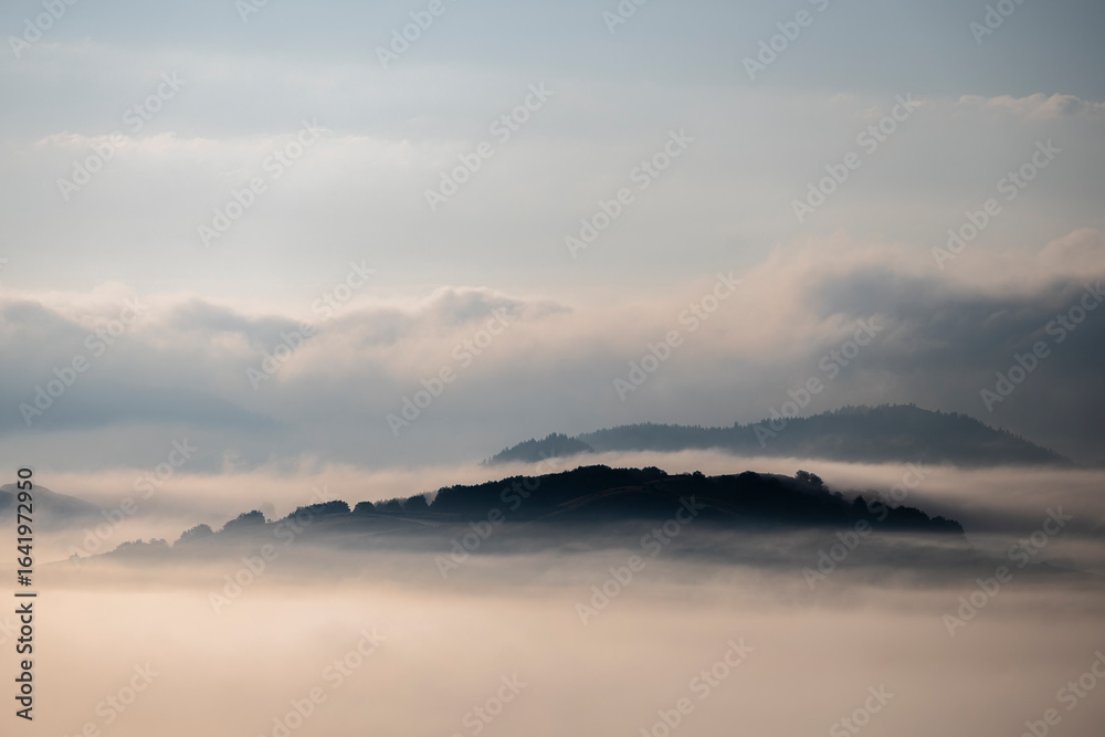 Obraz premium Sunrise in the Durmitor Mountains, Montenegro.