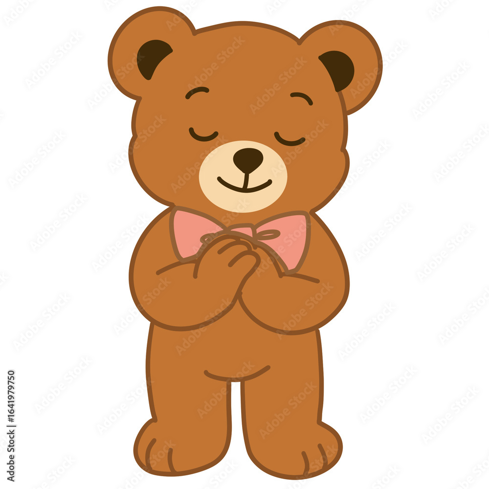 Fototapeta premium brown teddy bear