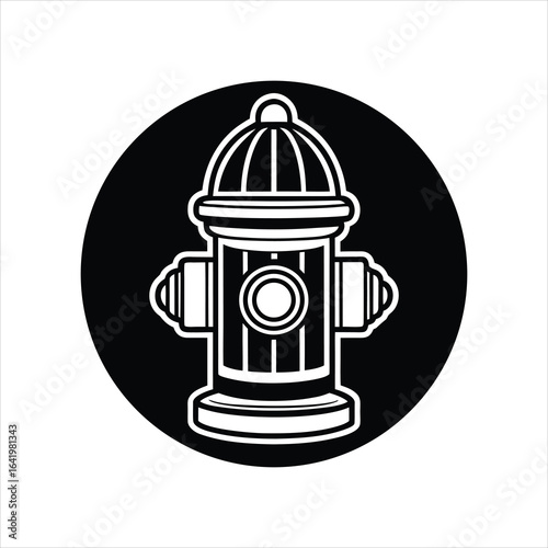  Minimal Fire Hydrant Logo Vector Graphic