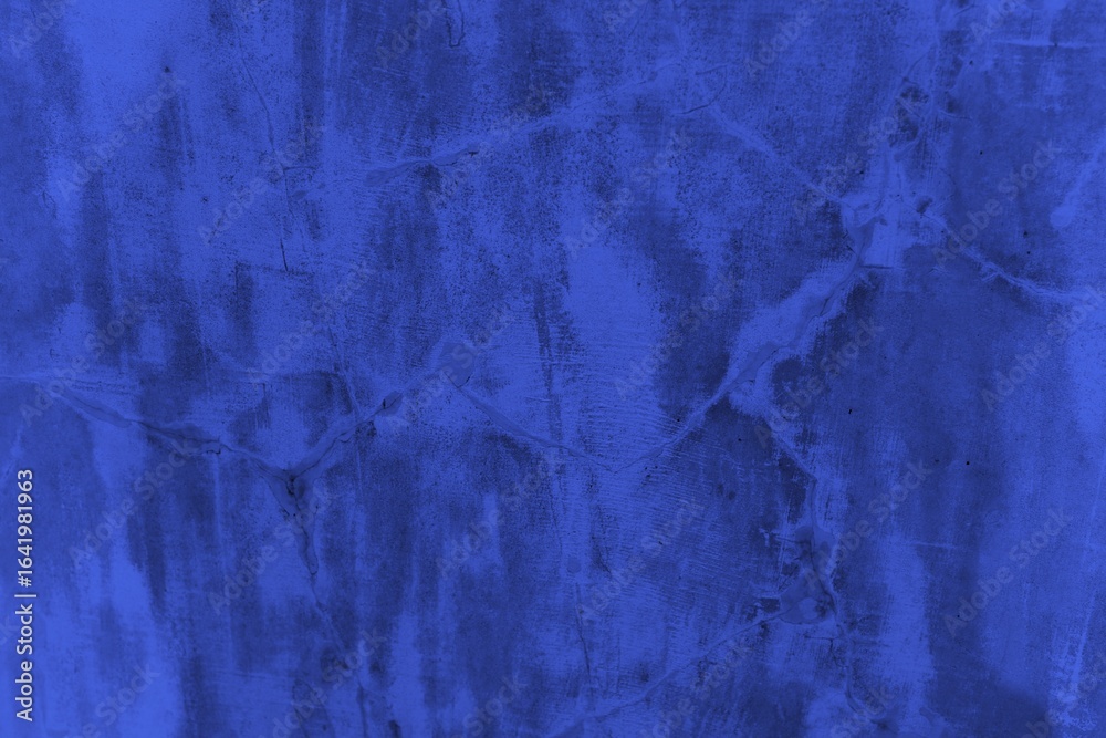 Obraz premium Textured Blue Cracked Wall Surface Abstract Background for Creative Design