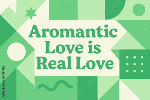 Embracing authentic connections and expressions of affection through aromantic love depicted in a unique art style