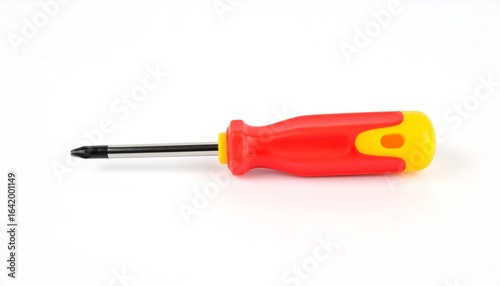 Red and yellow screwdriver image