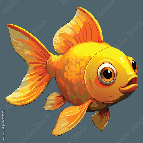 goldfish in water