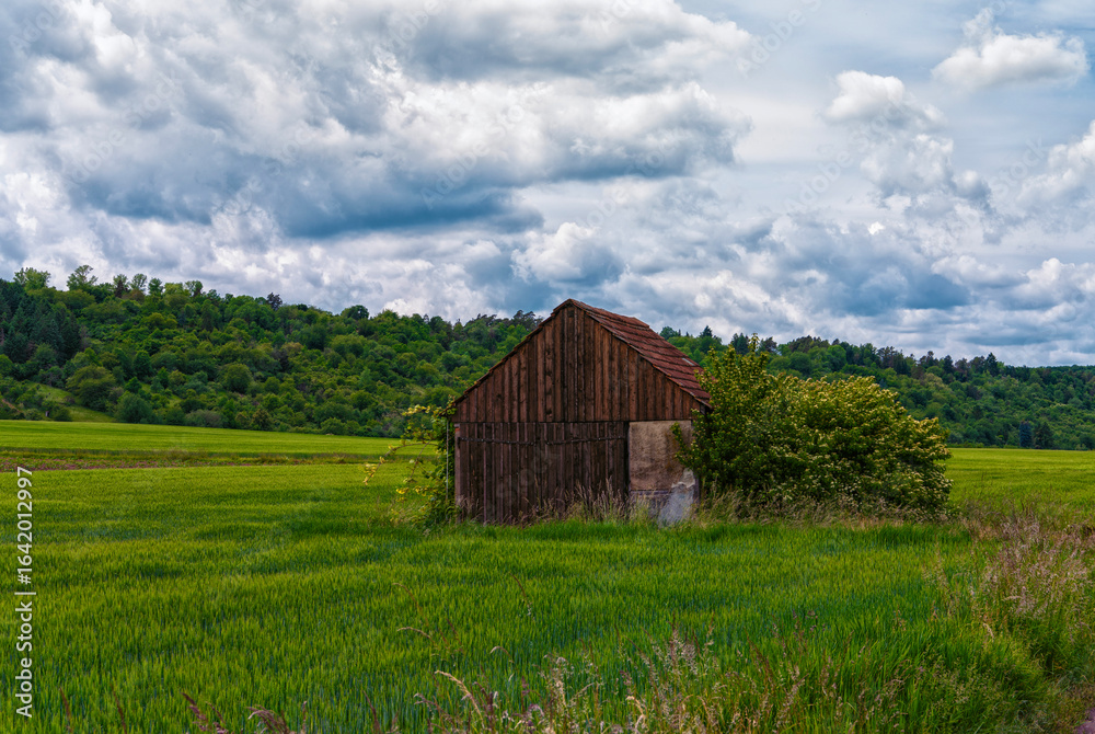 Barn on the farm Barn on the farm