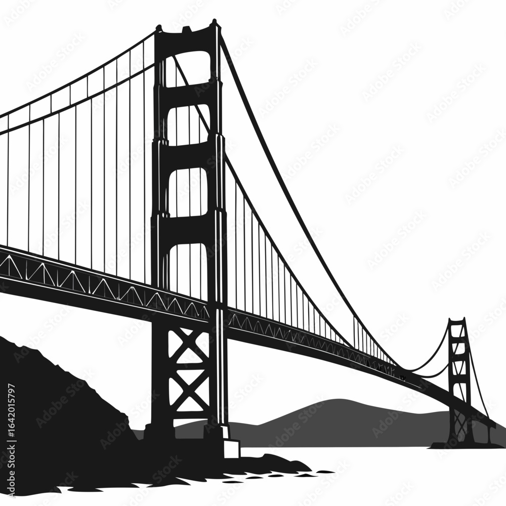 Fototapeta premium golden gate bridge san francisco california