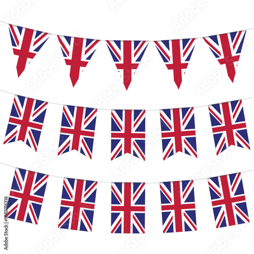  United Kingdom Flag Festive Bunting