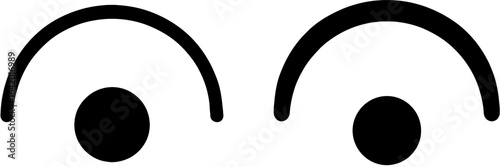 Fermata symbol outline vector