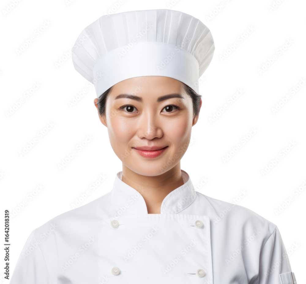 PNG Chef portrait female adult. PNG Chef portrait female adult.
