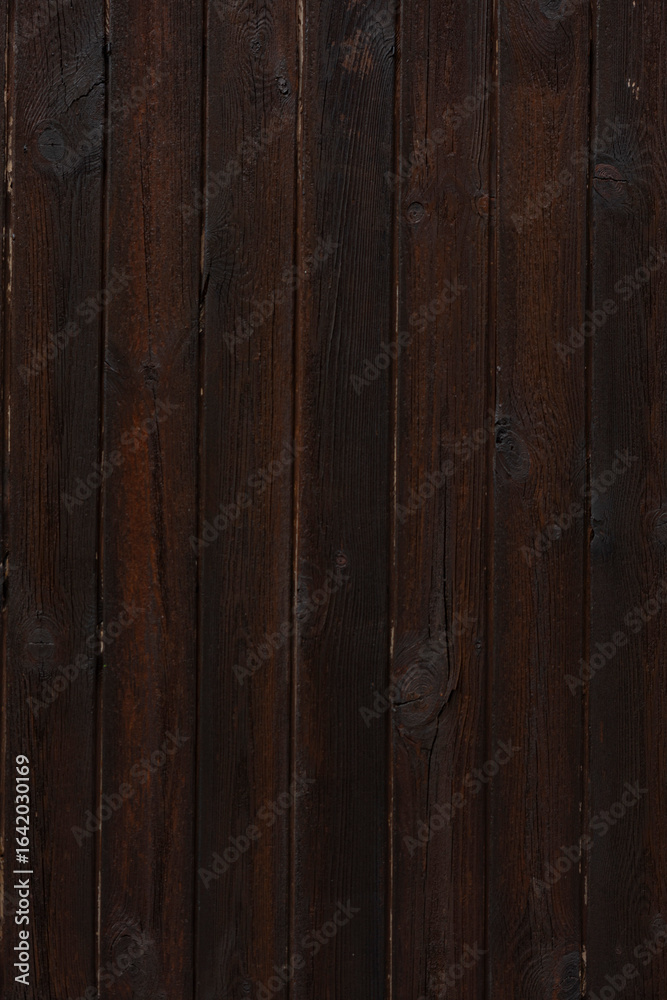 Naklejka premium Dark Rustic Wood Texture