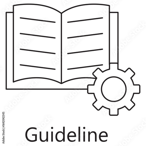 Guideline Icon, Visual Design Guidelines, User Interface Guidelines, Iconography Guidelines, Accessibility Guidelines, , vector