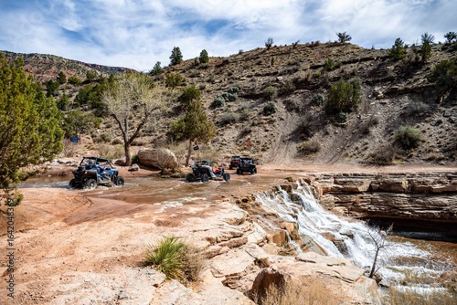 UTV waterfall
