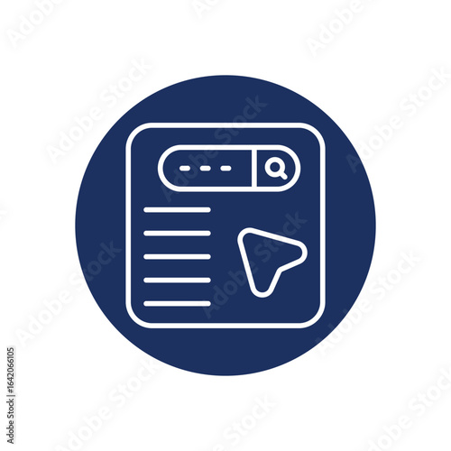 Web icon vector