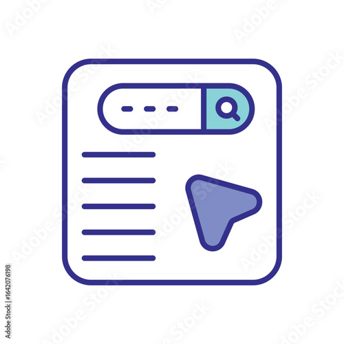Web icon vector