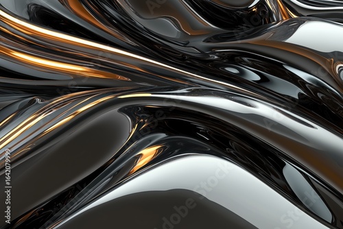 Wallpaper Mural Elegant swirling abstract colors in marble effect art studio digital design contemporary environment artistic viewpoint Torontodigital.ca