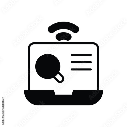 Web Search icon vector