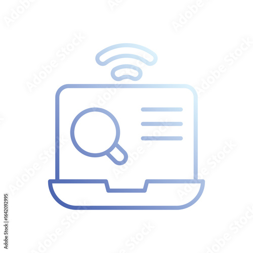 Web Search icon vector