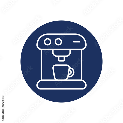 Coffee Machine icon vector