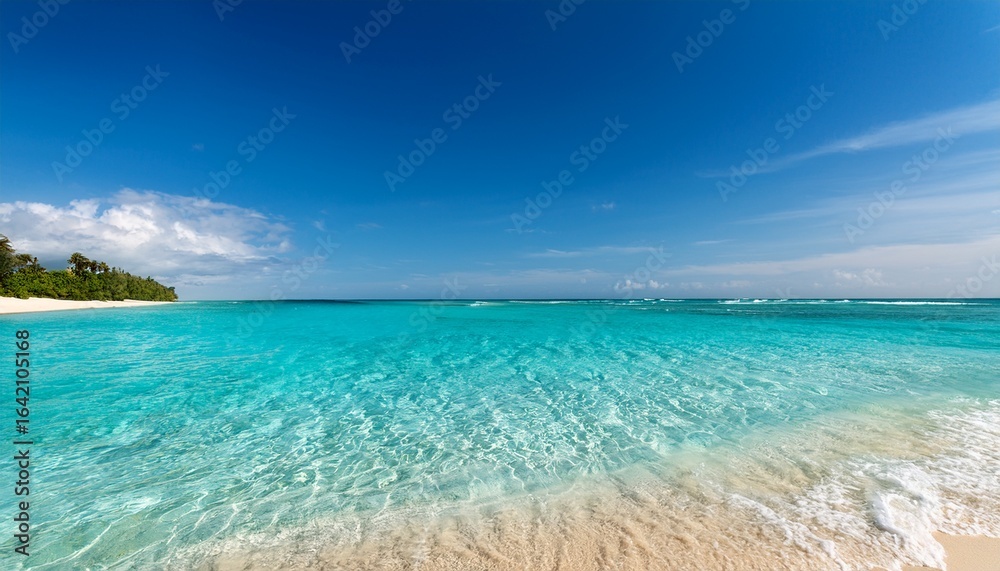clear turquoise water flows gently across a sandy beach during a sunny day in a tropical paradise clear turquoise water flows gently across a sandy beach during a sunny day in a tropical paradise