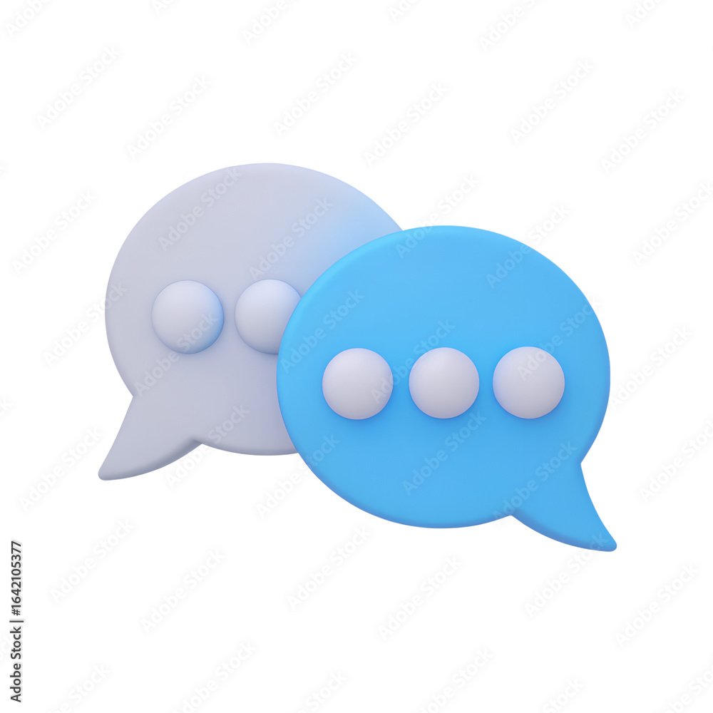 Obraz premium Speech balloon frame Support communication concept