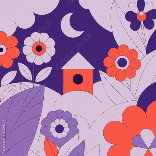 Whimsical Hand-Drawn Doodle Elements for Creative Design and Art Projects
