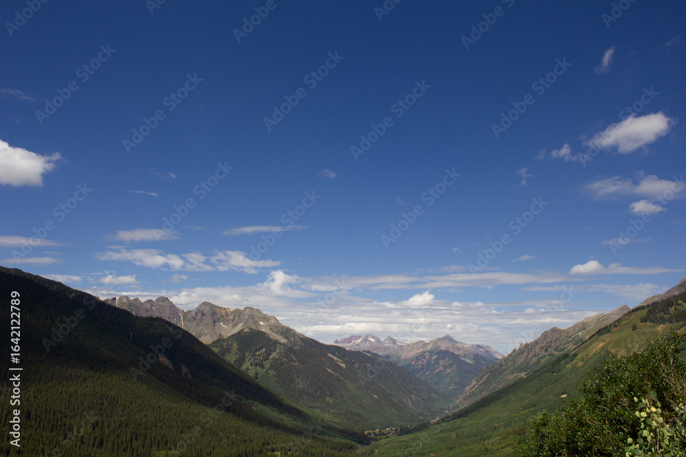 Obraz premium mountains and clouds