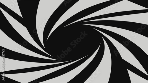 Abstract black and gray swirling design modern graphic backdrop illustration template