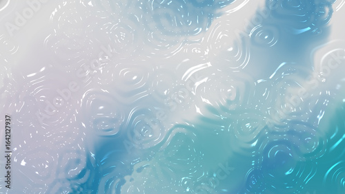 Photography A captivating abstract background showcasing liquid textures in soothing blue an