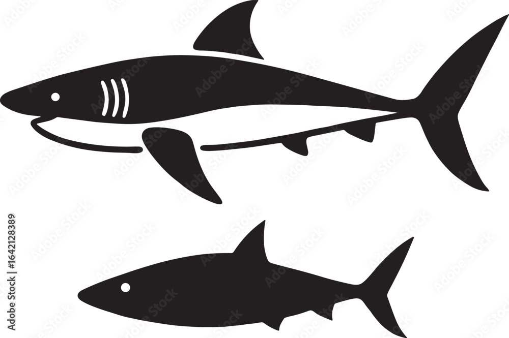 Obraz premium Abstract geometric pattern with vibrant color splashes and a striking silhouette element