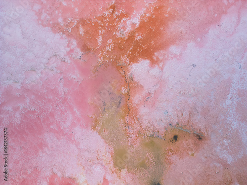 Fine Art Natural Abstract of a Salt Lake