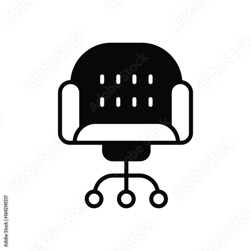 Office Chair icon vector