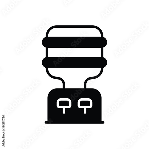 Cooler icon vector