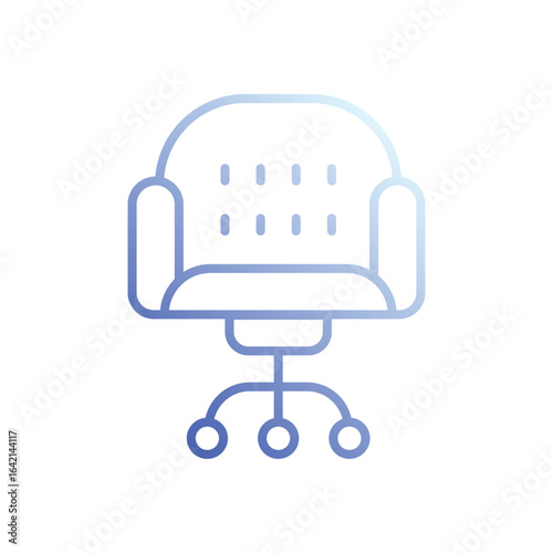 Office Chair icon vector