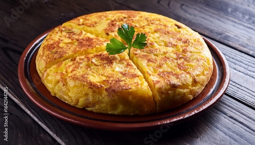 traditional spanish omelette tortilla de patatas n classic and authentic dish