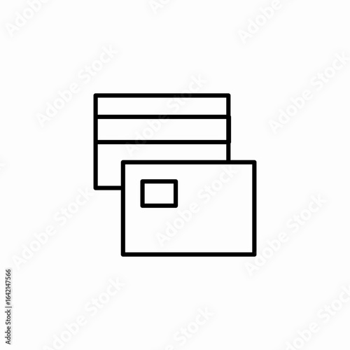 card payments icon sign vector