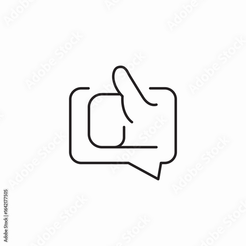 approval message icon sign vector