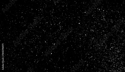 Night sky with many tiny stars