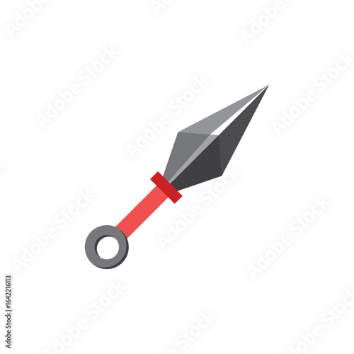 Medieval Dagger Weapon. Vector