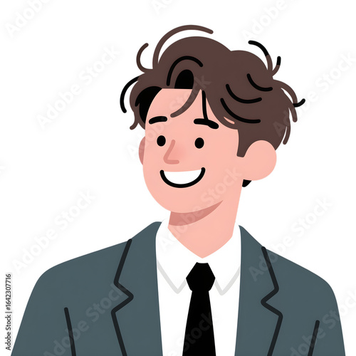 smiling young business man