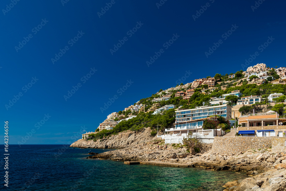 Naklejka premium Port de Andratx on Majorca, Spain Balearic Islands