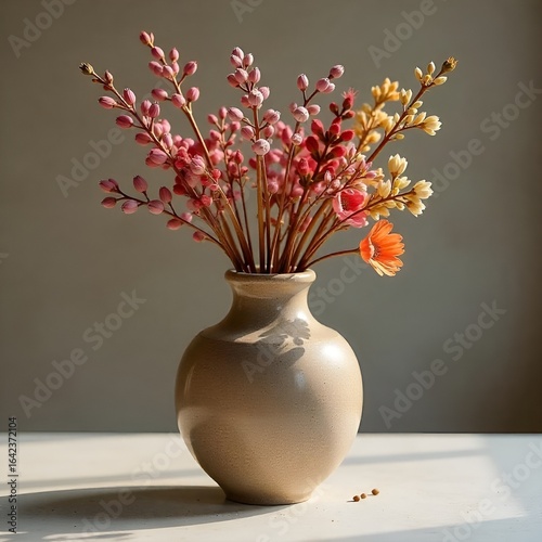 vase with flowers