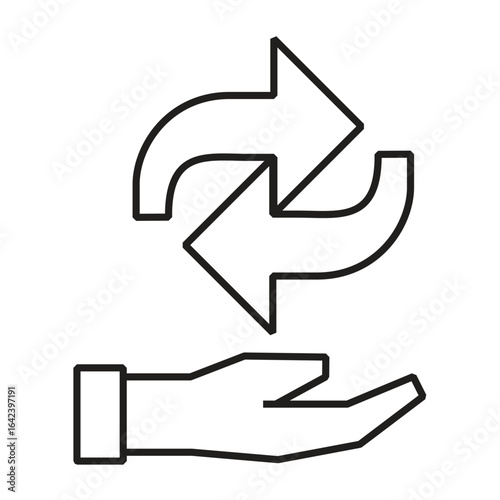 Charity and social welfare icon set collection for giving, volunteering, nonprofit organizations, donation, community support, ,global relief, humanitarian aid
